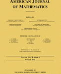 Cover of American Journal of Mathematics