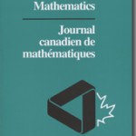 Cover of Canadian Journal of Mathematics