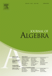 Cover of Journal of Algebra