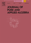 Cover of Journal of Pure and Applied Algebra