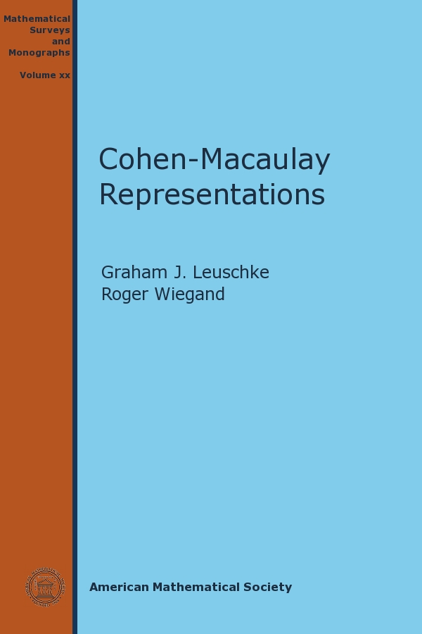 Cover of Cohen-Macaulay Representations, Mathematical Surveys and Monographs volume 181